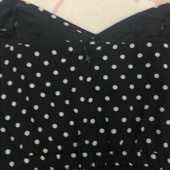 J Crew—Dress, black with white dot, US2 - Picture 5 of 6